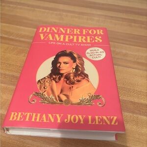 Dinner for Vampires by - Pink Hardcover